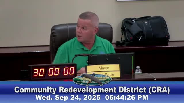 City’s CRA adopts $638,106 redevelopment budget; projects include working waterfront and sewer connection program