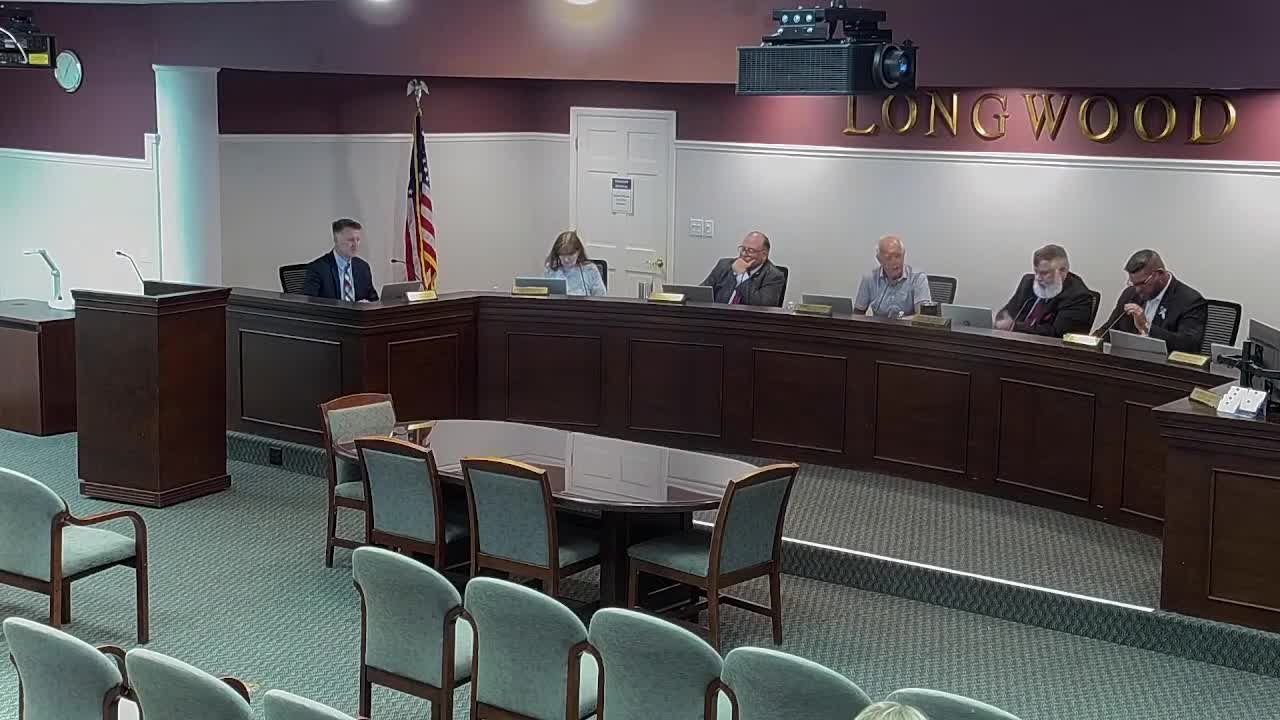 Longwood commission approves consent agenda, millage and multiple resolutions; votes at a glance