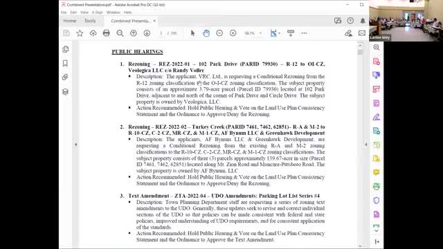 Pittsboro commissioners deny conditional rezoning for 102 Park Drive after public concerns over traffic and flooding