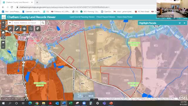 Pittsboro planning board, commissioners spar over Turkey Creek mixed‑use rezoning; commissioners vote