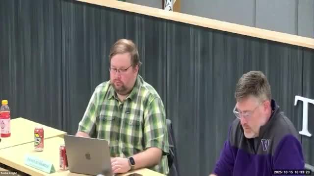 Planning commission approves Oct. 15 agenda and amends Oct. 1 minutes