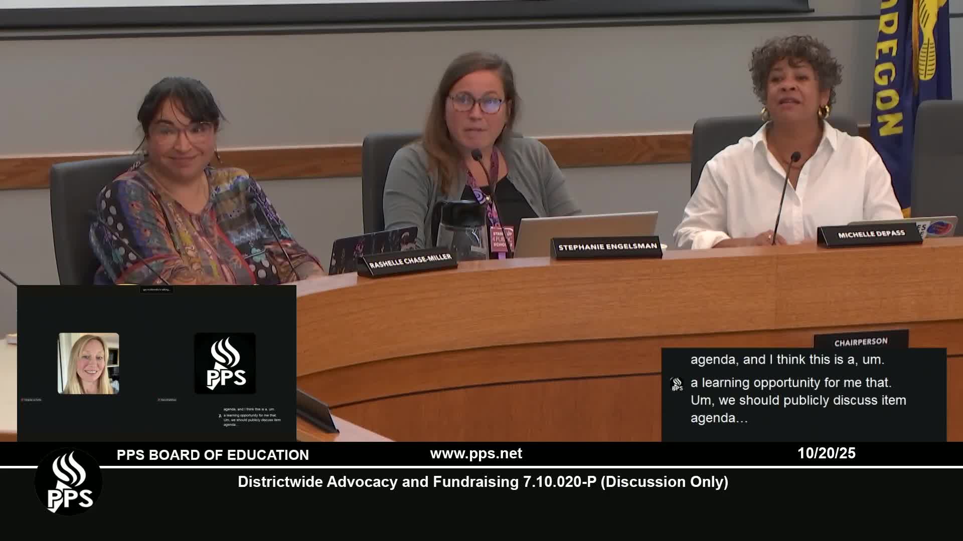 Committee hears calls for collaboration after debate over districtwide fundraising policy