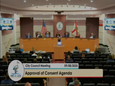 Votes at a glance: Port St. Lucie council approves rezonings, easement abandonments, property transfers, procurement exemption and several resolutions