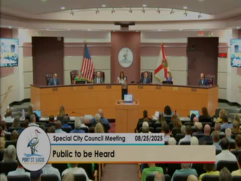 Port St. Lucie removes Northeast Bypass from 2025 mobility plan; council seeks further input on fee changes