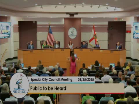 Port St. Lucie resident urges review of aquatic vegetation spraying after health and wildlife concerns