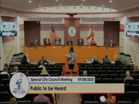 Port Saint Lucie council adopts $869.8 million budget, lowers city millage to 4.975 mills