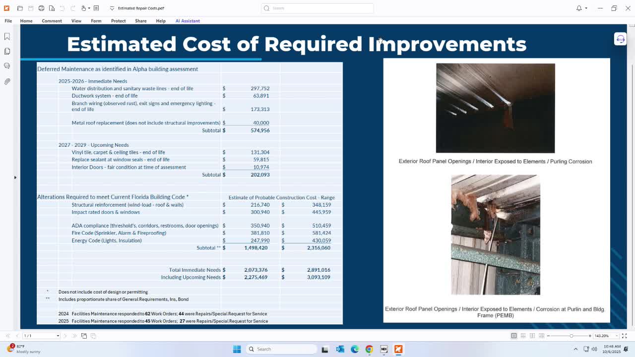 North Port EOC funding and location draw scrutiny as commissioners weigh alternatives and budget risk