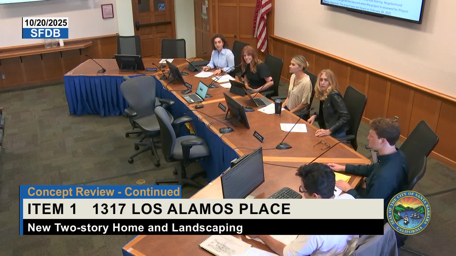 Design board sends 1317 Los Alamos concept to full board after applicants shrink visible mass, add screening