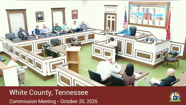 White County Commission rejects surplus of 20 acres; approves package of budget and appointment resolutions