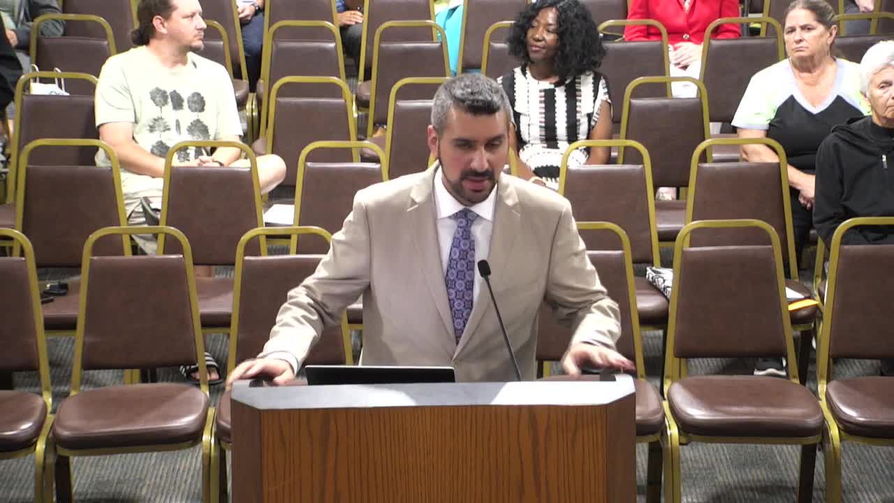 Palm Bay lobbyist reviews long 2025 session; council narrows priorities to public safety, roads and ITS