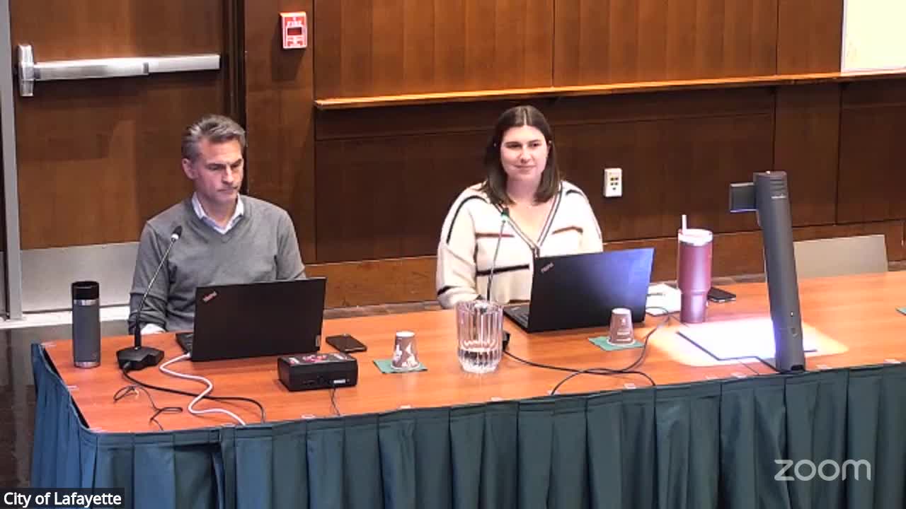 Lafayette planning commission approves second‑story addition at 1280 Panorama Drive, grants variance and ridgeline exception