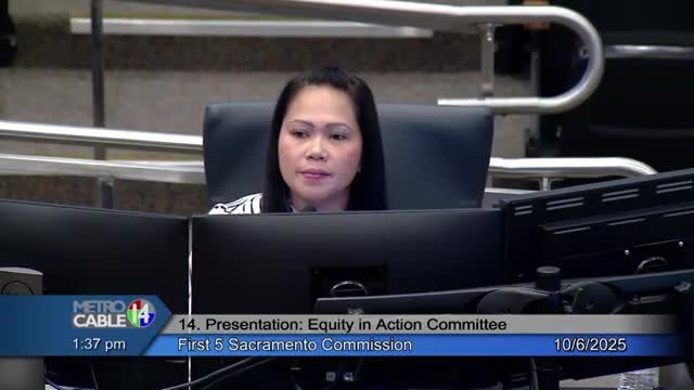 Equity in Action committee outlines outreach and three-tier grant approach as demand exceeds available funds