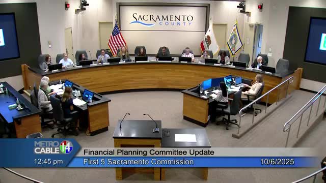First 5 Sacramento approves high-level 2027–2030 spending plan amid projected Prop 10 revenue decline