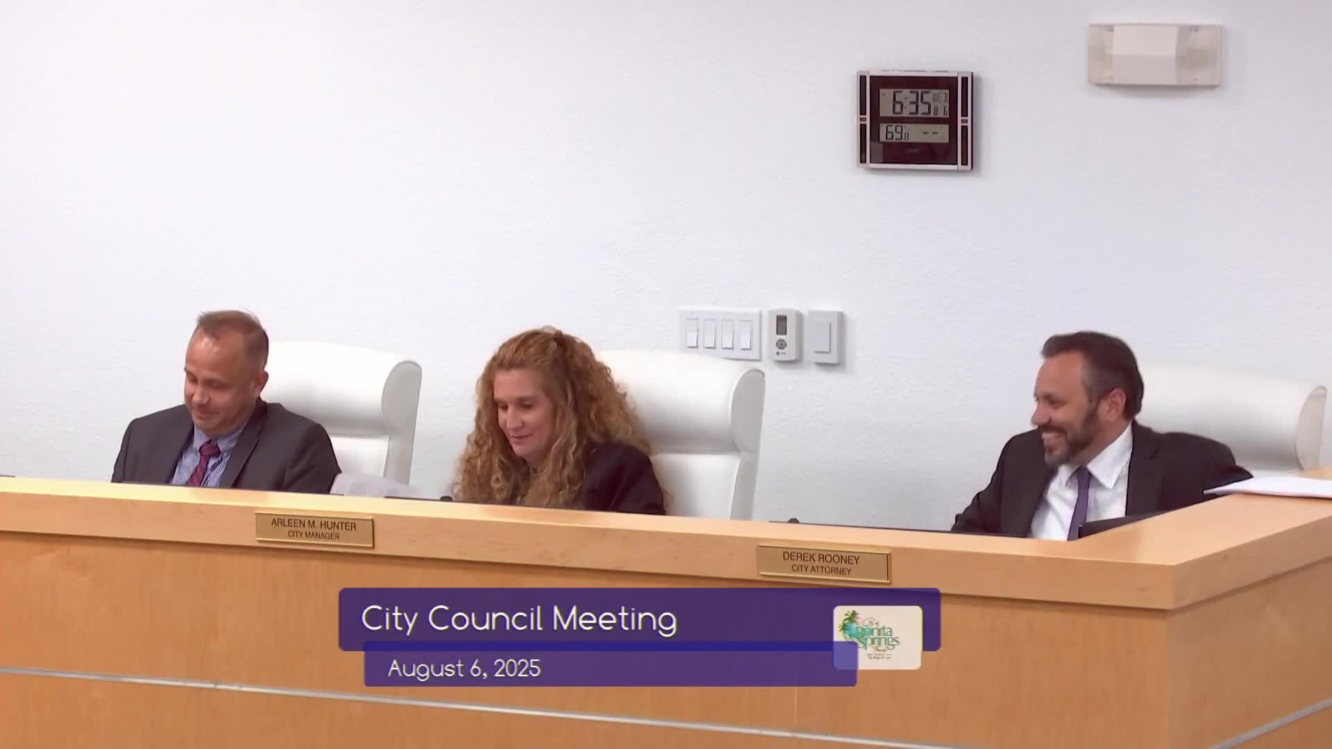 Council hears update on 2025–26 budget calendar; tentative and final hearings set for September