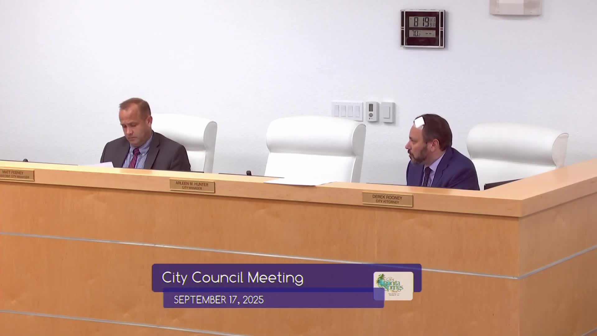 Council actions: CDD formation, fee updates, event change and several administrative measures approved