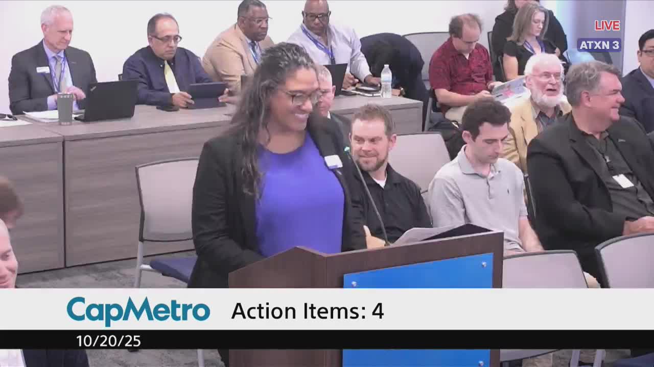 CapMetro board adopts Transit Plan 2035, 5-1; plan phases service changes and emphasizes east‑west connections