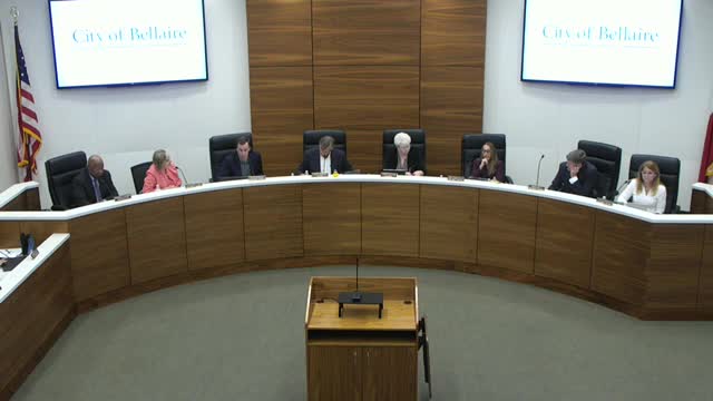 Votes at a glance — Bellaire City Council, Oct. 20, 2025