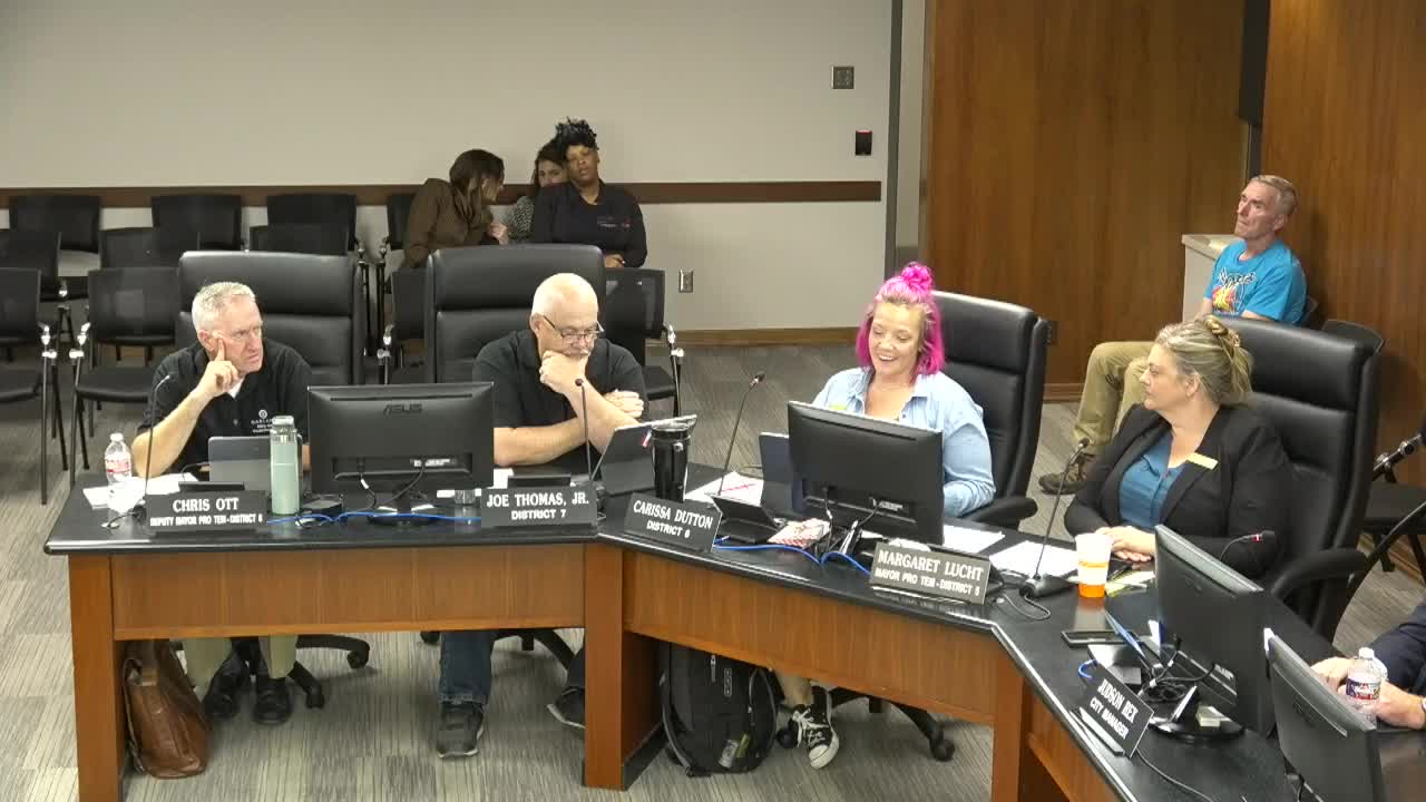Council supports education and targeted enforcement on tire storage and popup vendors; emergency alert fixes expected