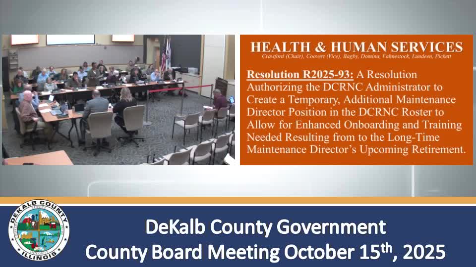 Votes at a glance: DeKalb County and related boards approve multiple ordinances and budget items