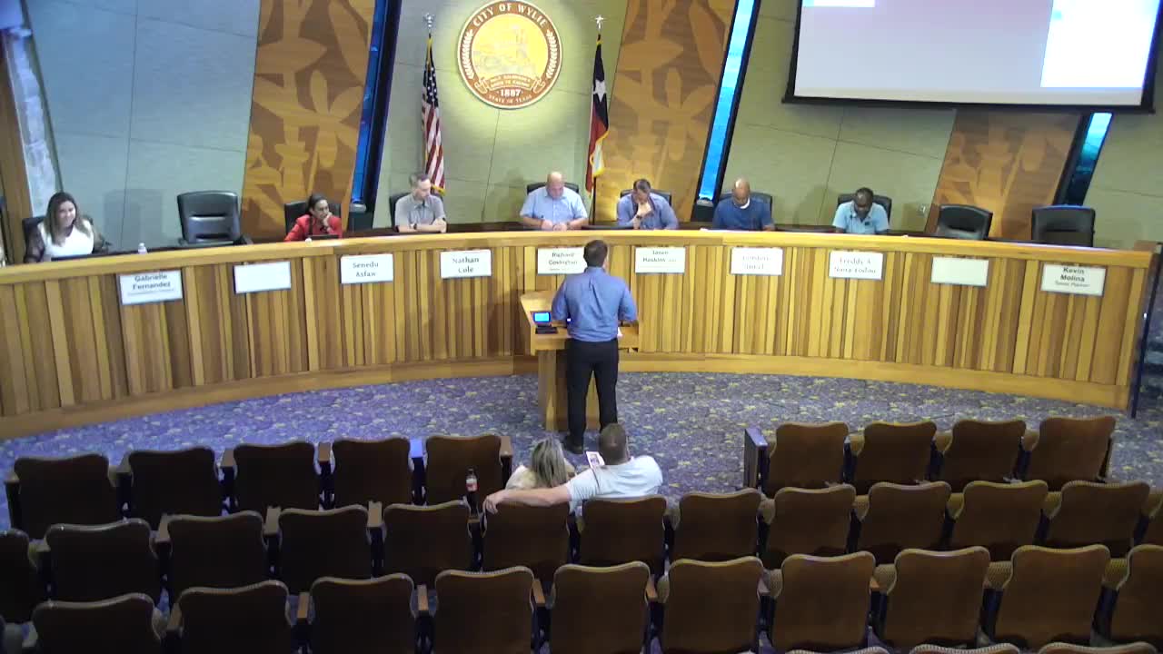 Wylie Zoning Board approves variance for 1,300-square-foot accessory building at Stonecrest Trail