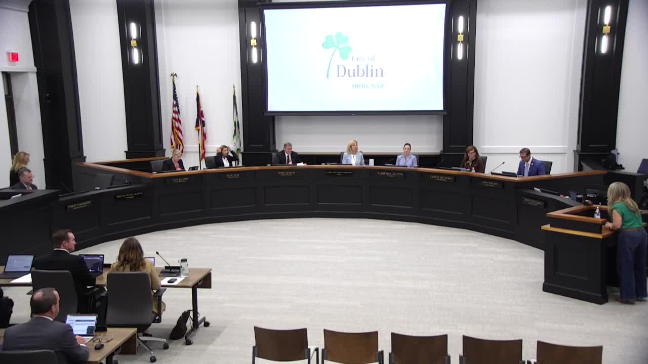 Residents urge Dublin to limit data centers; FOIA release shows near‑break‑even fiscal model for West Innovation District