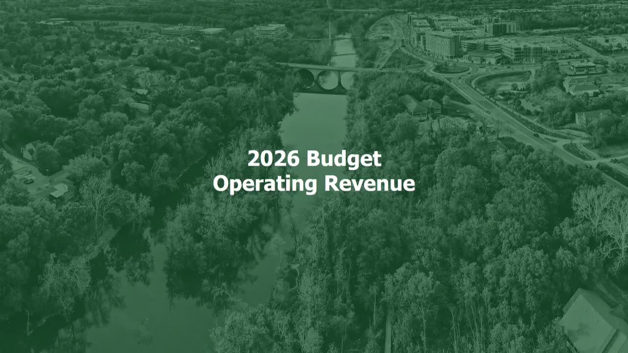 Dublin presents balanced $119.5 million 2026 operating budget, $72.1 million in next-year CIP requests