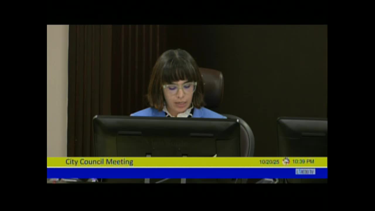 Council approves study and local district support for Mercadillo Azteca community facility on Sacate Creek