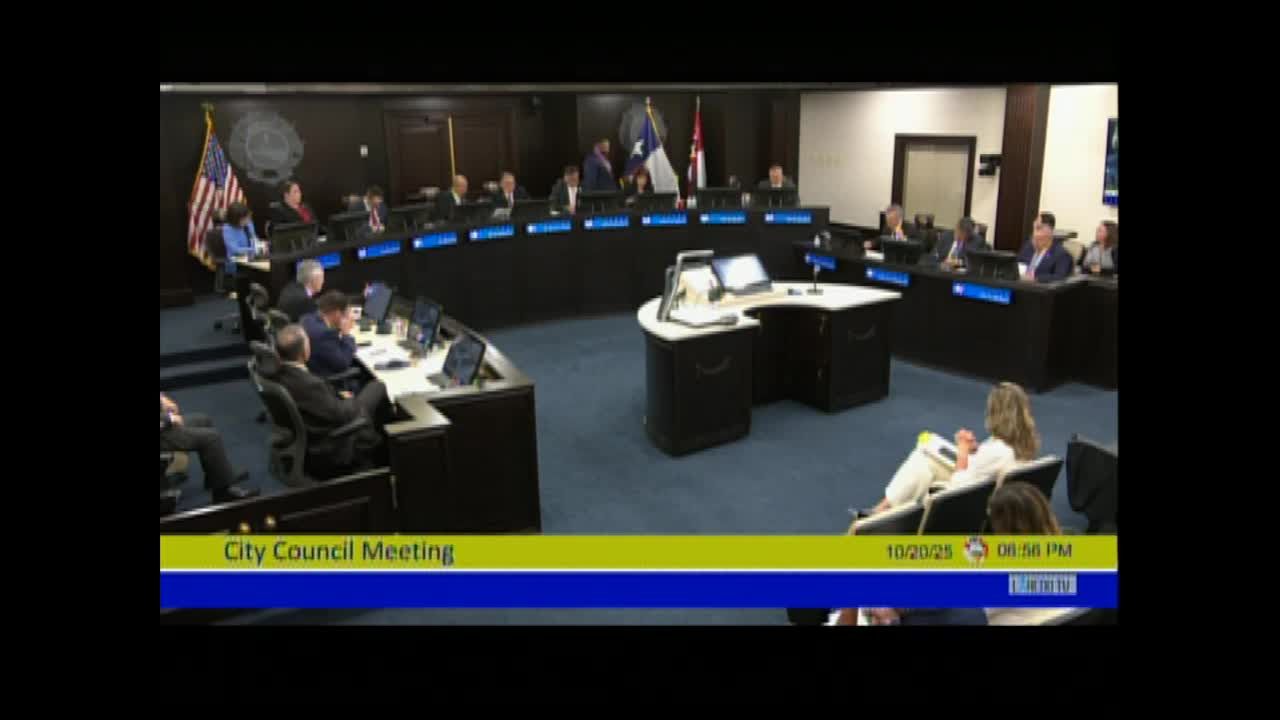 Council directs staff to report back on Plaza Theatre, civic center options and convention‑center feasibility; executive session sought on land negotiations