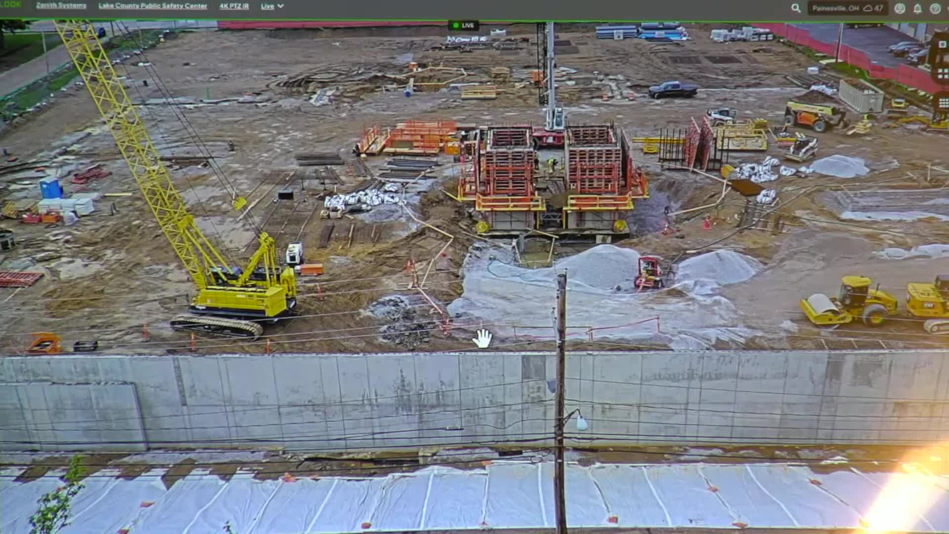 County administrator reports progress on Lake County jail construction; abandoned well found and being addressed