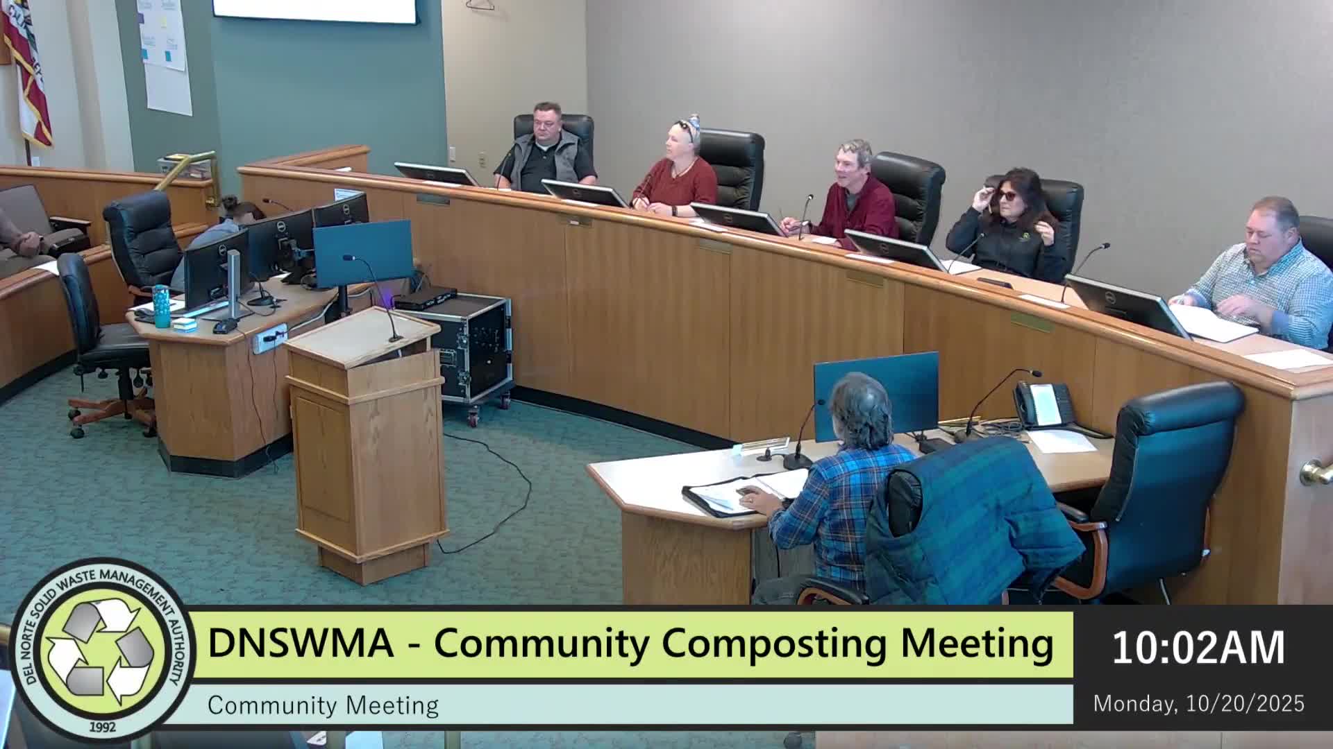 Del Norte task force urges expansion of community composting; municipal facility deemed premature