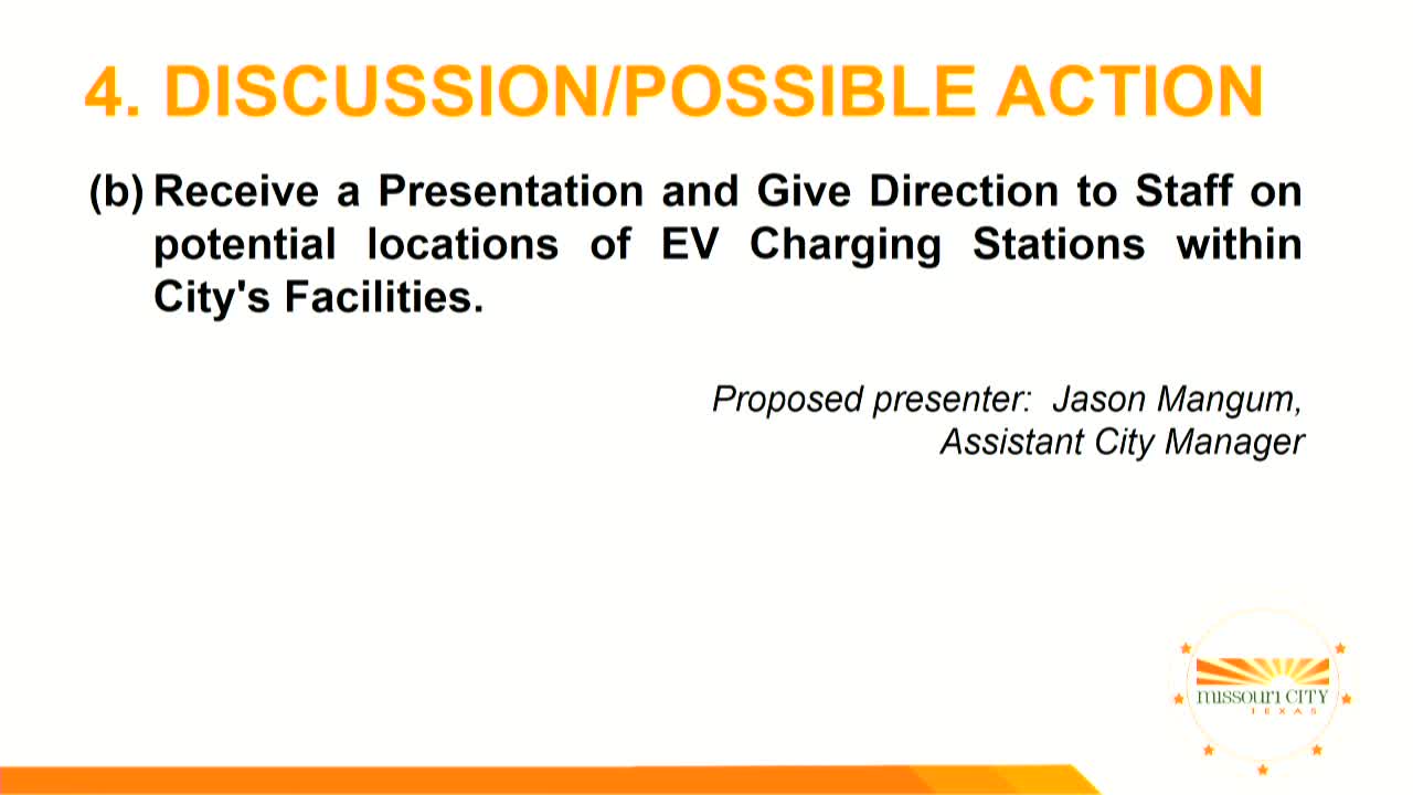 Council directs staff to put EV chargers at City Hall, recreation center and golf course; vendor says stations install at no cost to city