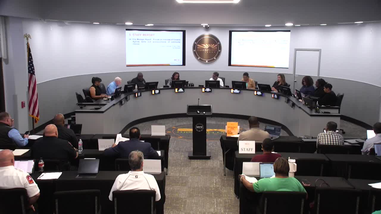 Council discusses changing parkland dedication rules; accepts $1,400 cash-in-lieu for Rambo Creek Estates