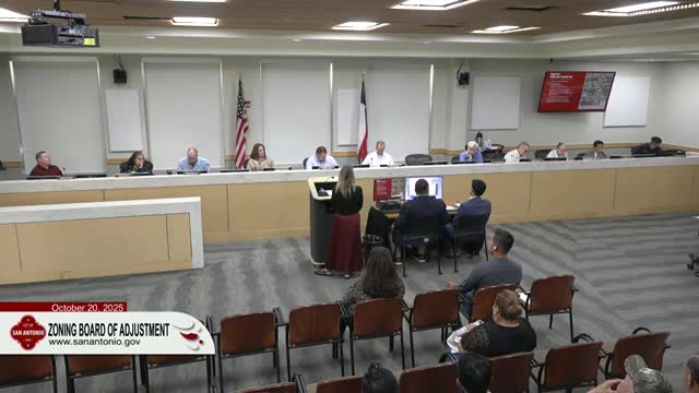 San Antonio Board of Adjustment grants variances, denies several short‑term‑rental and food‑truck requests; one appeal postponed