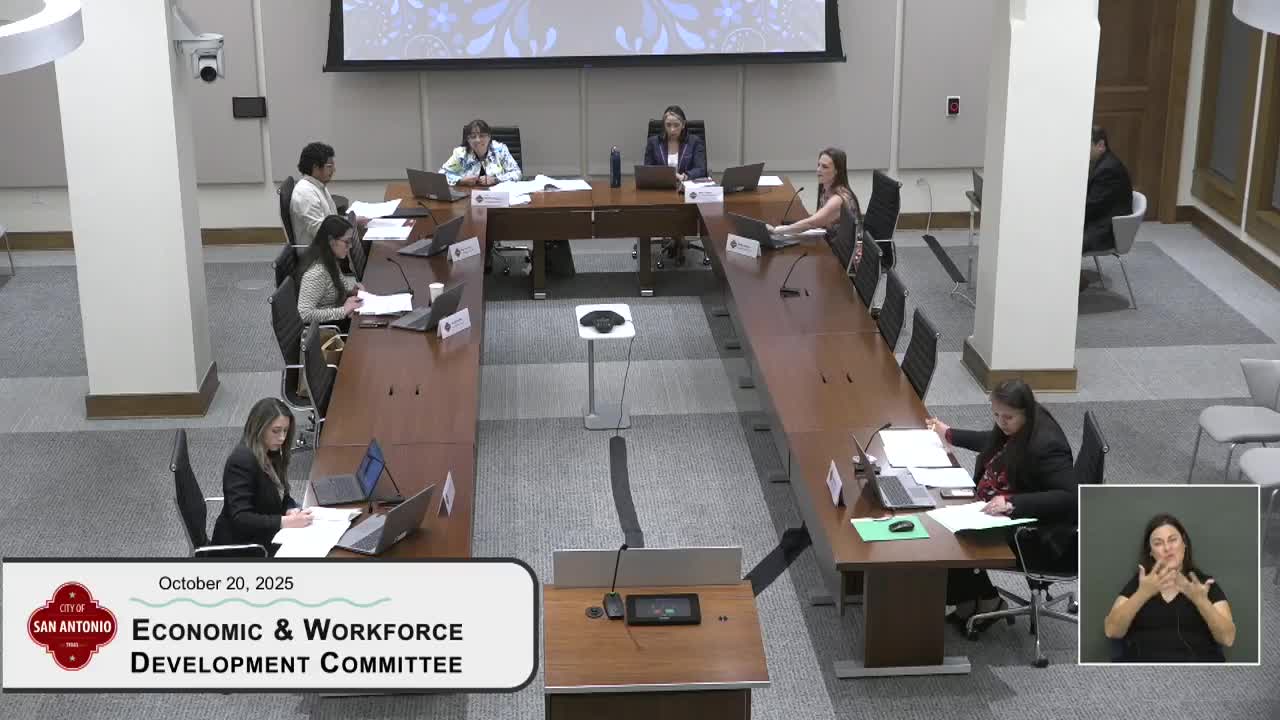 Economic development department outlines strategic framework refresh; council members raise concern over Fort Sam Houston moves and small-business impacts
