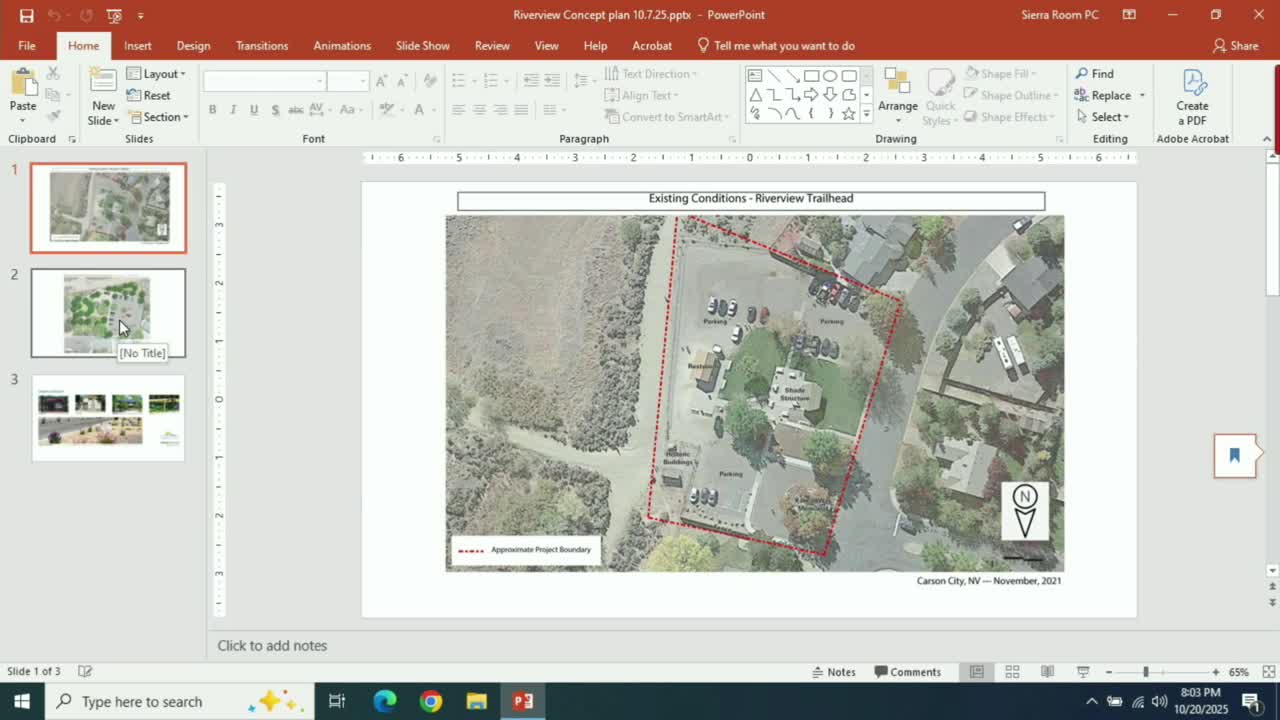 Committee reviews Riverview Trailhead concept plan; SNPLMA funds to support rebuild
