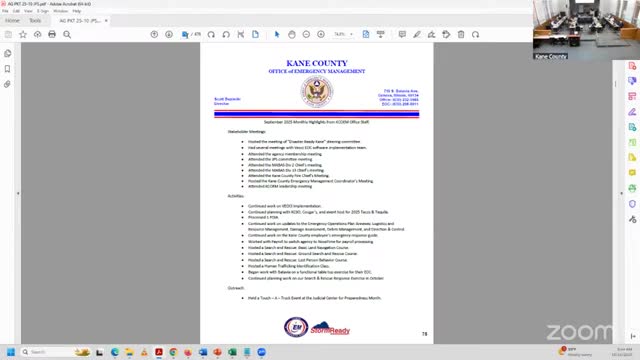 Kane County JPS committee approves jail video/telephone contract, officer-recruitment grant and coroner equipment purchase