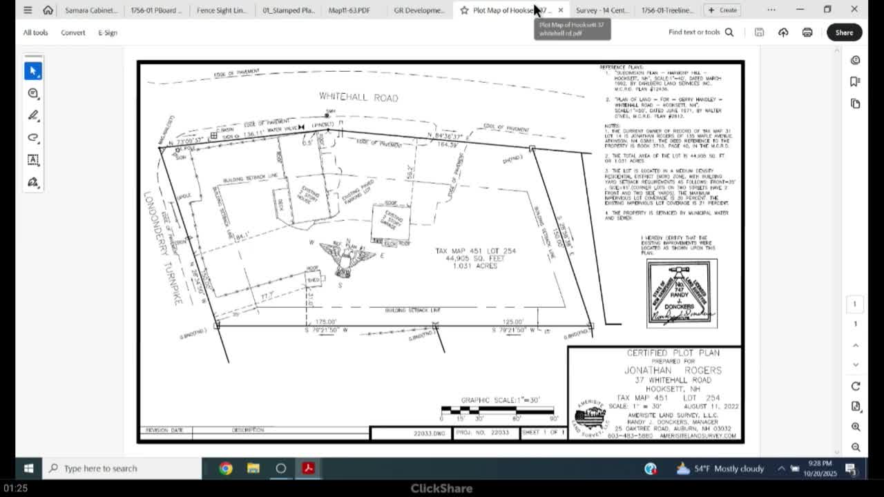 Planning board approves GZA GeoEnvironmental utility shed at Central Park Drive with minimal conditions