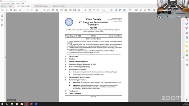 Kane County committee weighs community solar on former Fabian jail site