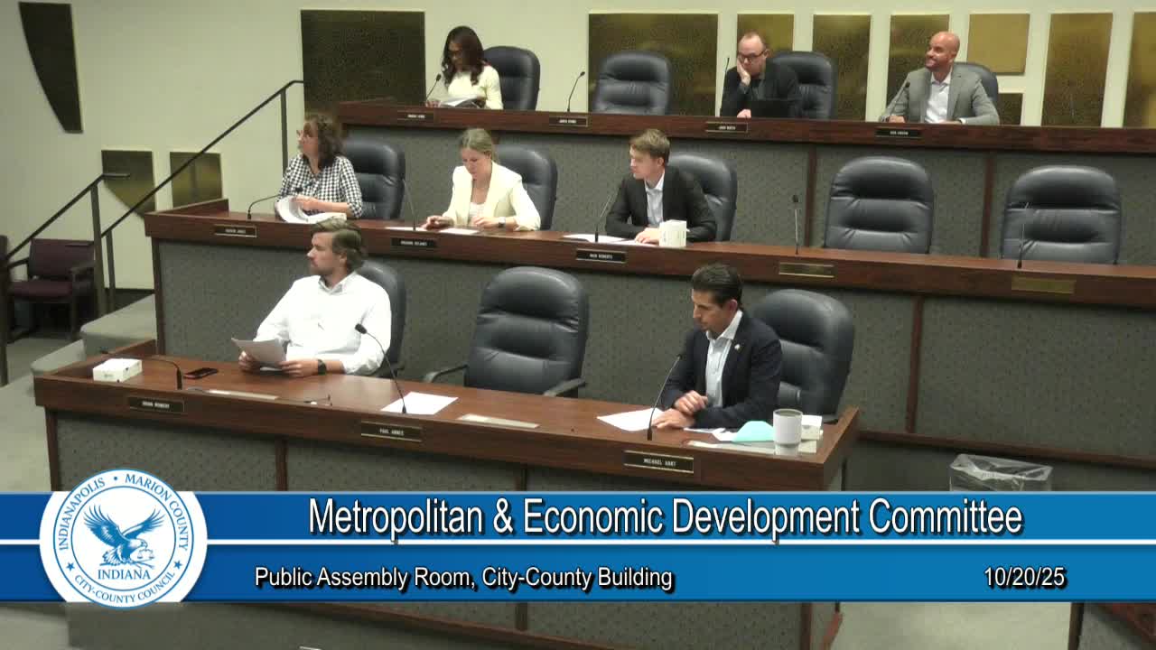 Metropolitan and Economic Development Committee approves two reappointments to local boards