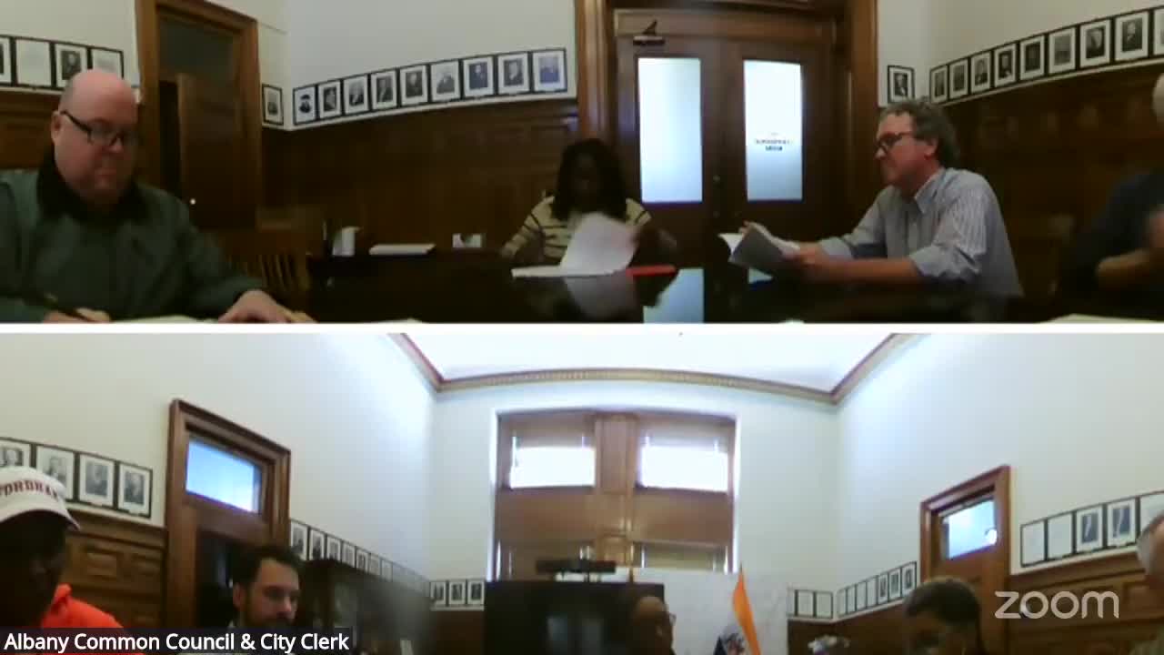 Albany City board approves package of intra‑departmental budget transfers, tables one request