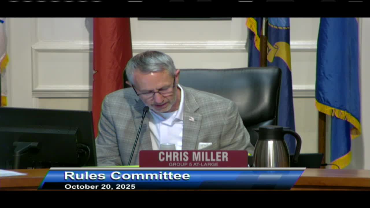 Rules committee quick votes: multiple second-read items and bills approved 7-0