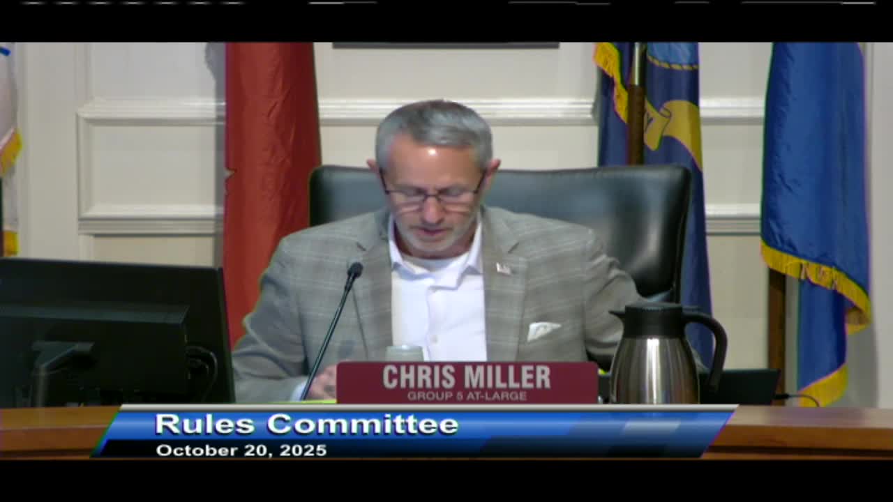 Rules committee approves two appointments: Robin Smith to JHA board, Duan Tozolo to PSC council; both confirmed 7-0