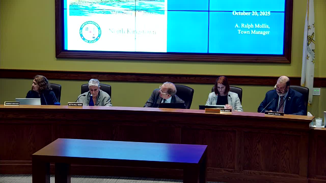 Manager outlines school permitting, public safety complex shortfall, Revolution Wind timing and community electricity rollout