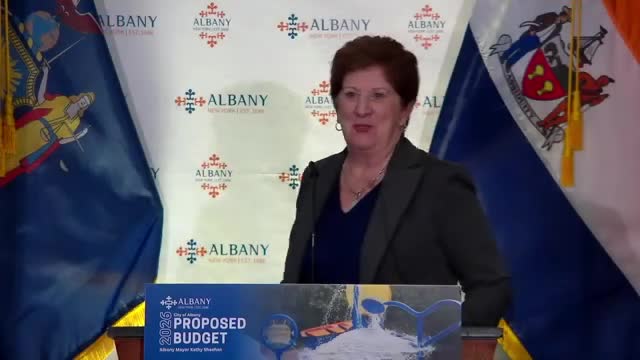 Albany mayor unveils roughly $277 million 2026 budget with tax levy and fee increases