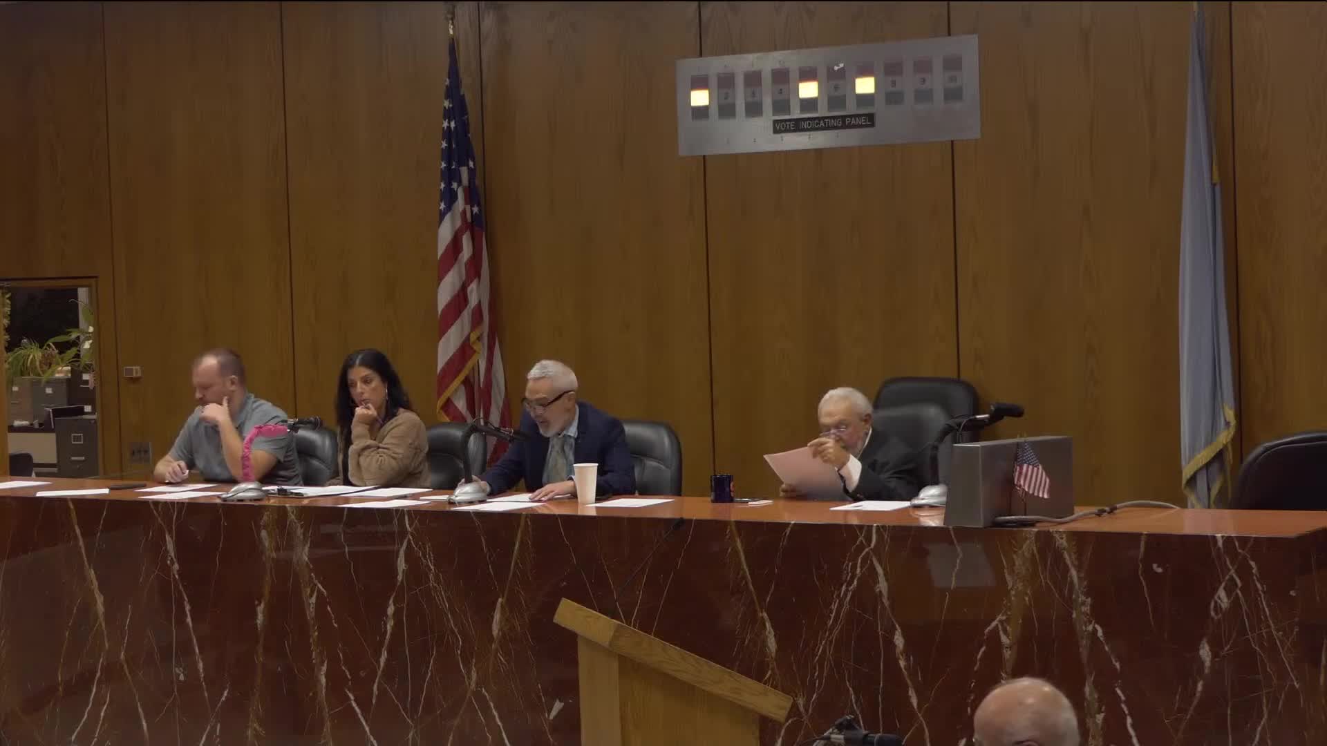 Council adopts Fire Prevention Week proclamation, schedules public hearing on Erie Street sale and adds three‑way stop