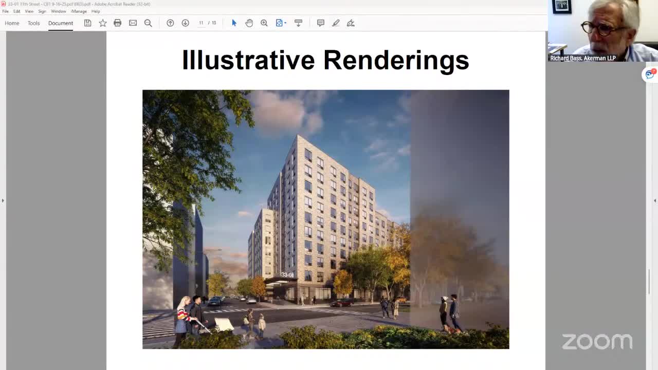 Small triangular parcel in Community District 7 proposed for C12 overlay to legalize long-standing medical office use