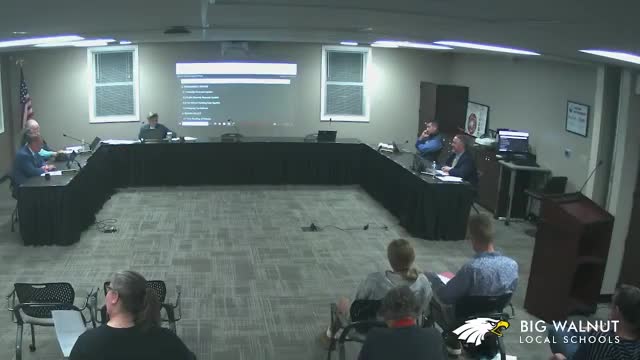 Officials warn state tax proposals could cut Big Walnut funding by millions; board tables transfer to lower property‑tax rate