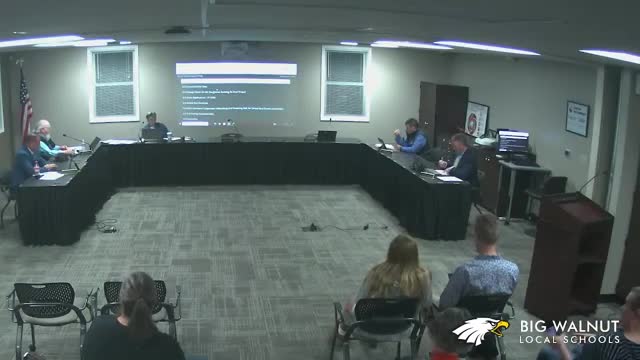 Votes at a glance: Big Walnut board approves calendar, trips, contracts and personnel items; tables debt‑service transfer