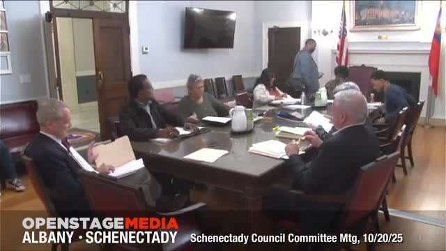 Schenectady committee authorizes up to two temporary stop signs on Kings Road; Front Street one‑way concept sent to neighborhoods