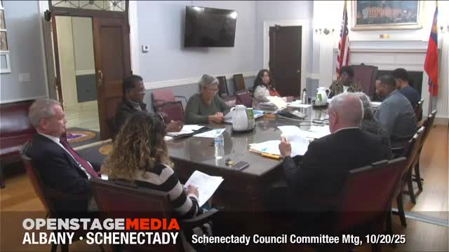 Schenectady awards Craig Street water‑main replacement bid; contract signing pending compliance paperwork